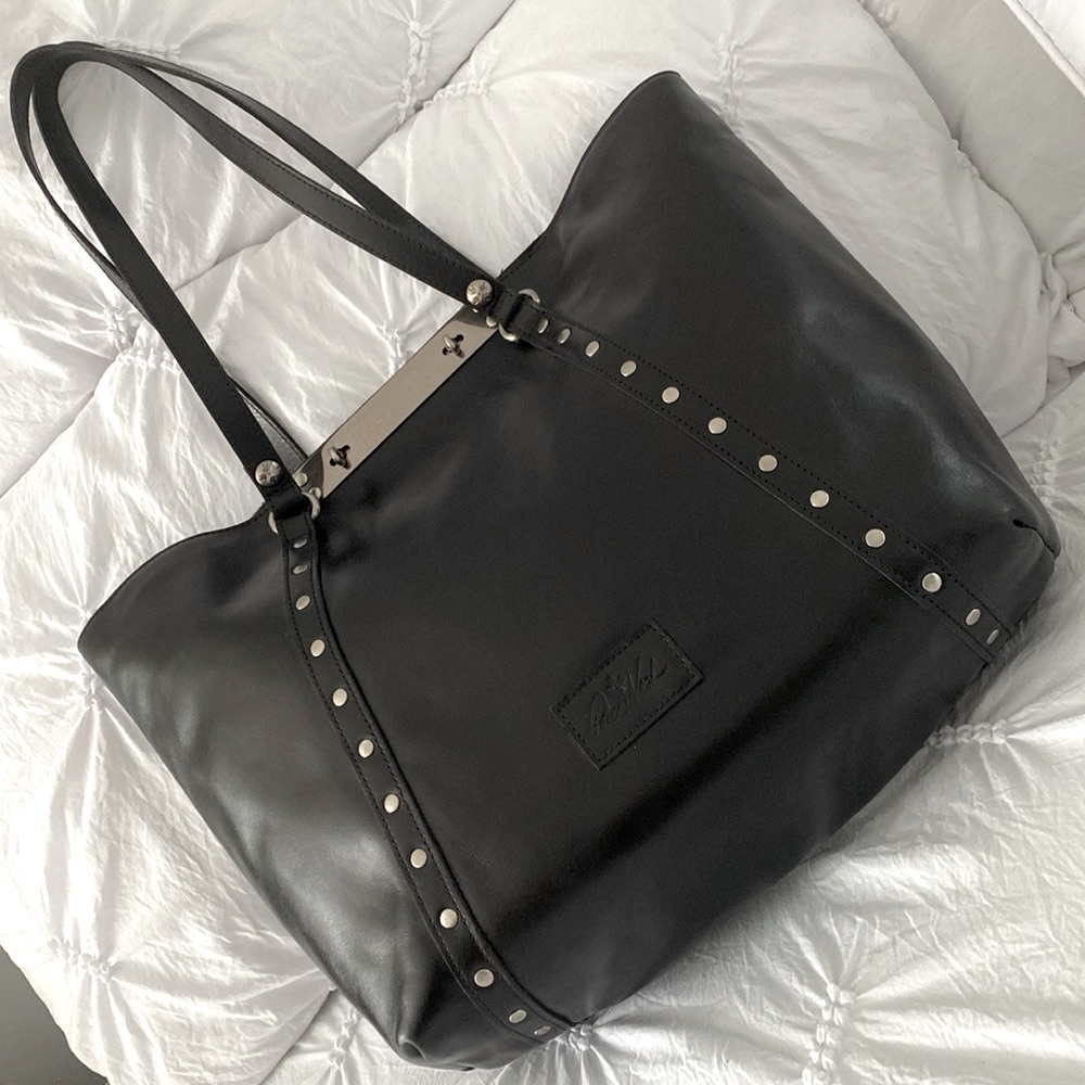 Patricia Nash~Benvenuto Tote~Heritage~ Black Leather~NWT LAST ONE - Picture 4 of 14